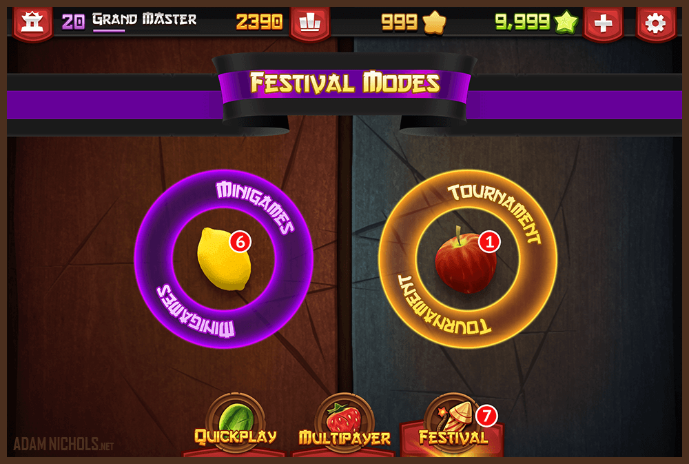 Event Mode, Fruit Ninja Wiki