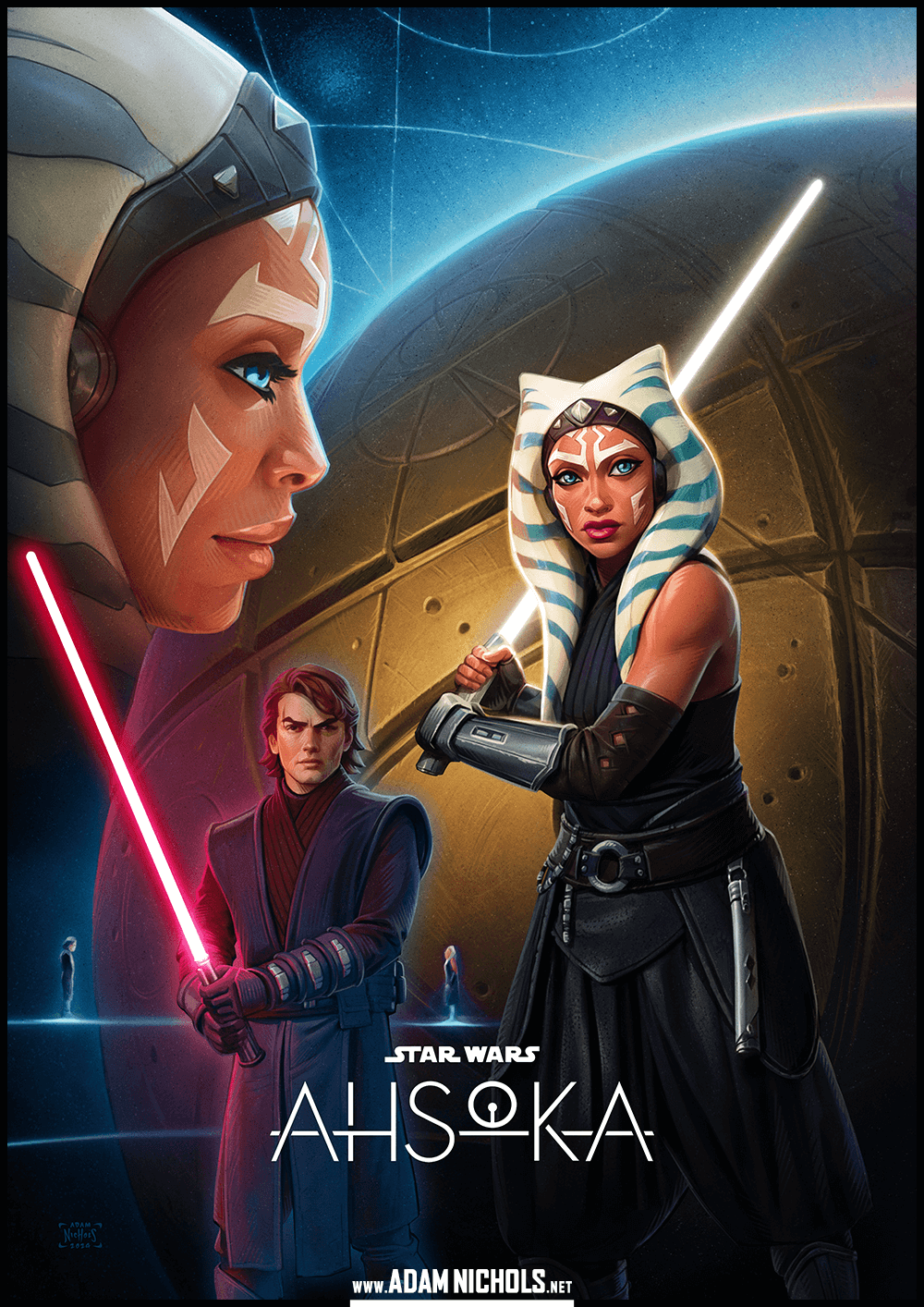 Star Wars: Ahsoka - Illustration by Adam Nichols