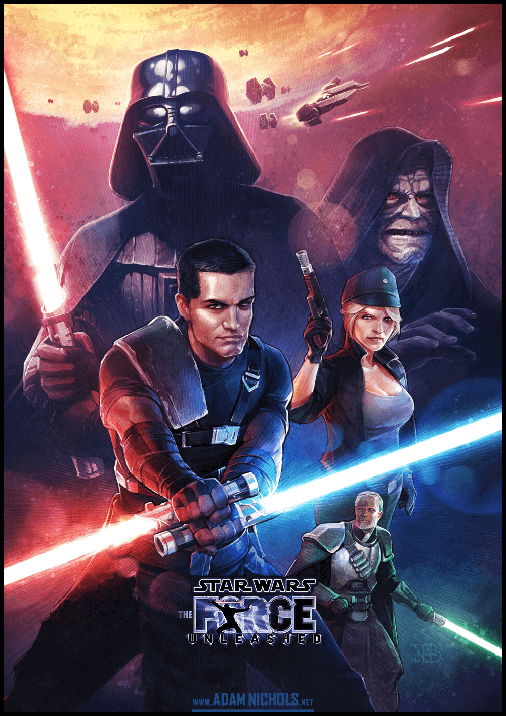 Star Wars - The Force Unleashed Illustration