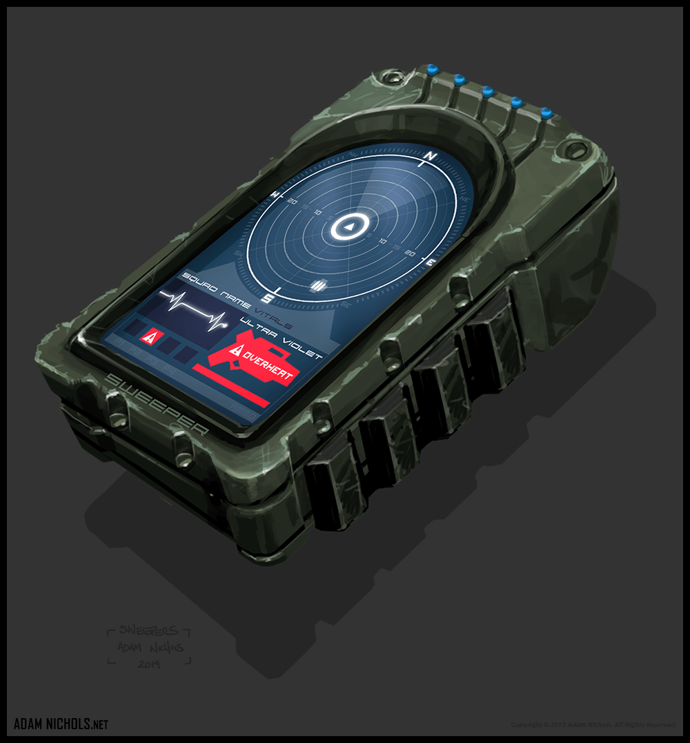 Sweepers Handheld Concept Design Artwork