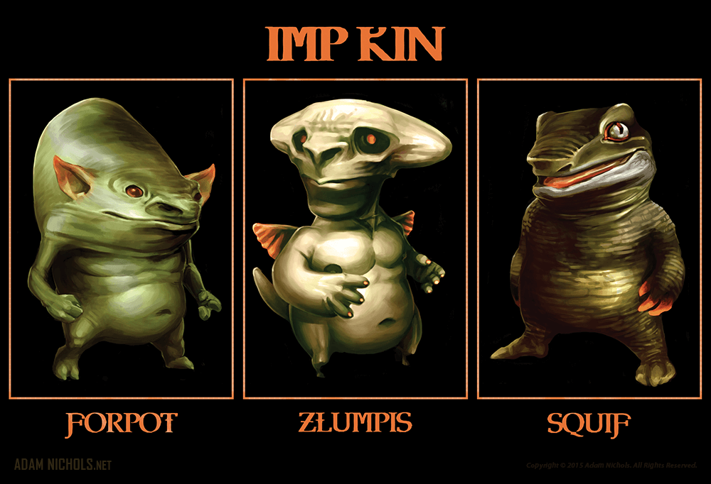 IMP KIN Artwork