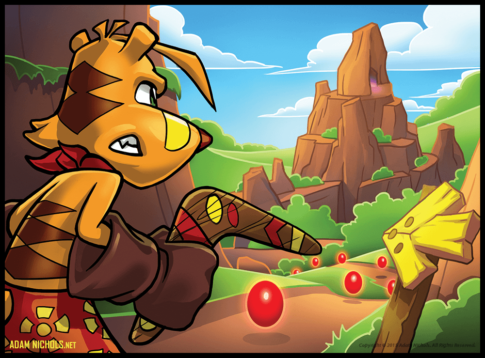 Ty The Tasmanian Tiger - Concept Art